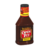 Open Pit Barbecue Sauce Thick & Tangy Original Left Picture